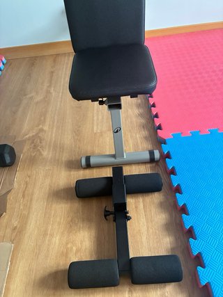 Banco de musculación plegable