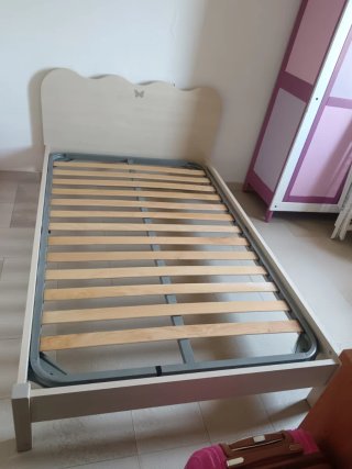 Letto 1 piazza e 1/2 acero Colombini