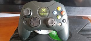 Xbox Clásica + 1 Mando Original Negro