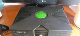 Xbox Clásica + 1 Mando Original Negro