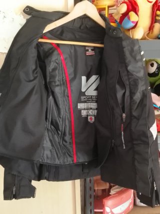 Chaqueta Moto Bela Negra Mujer