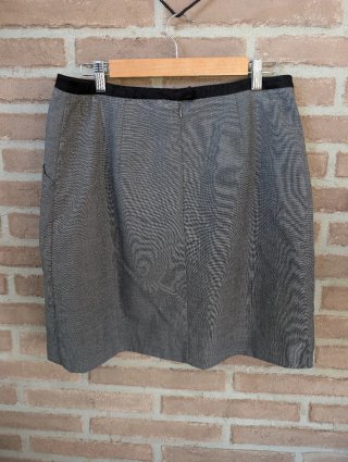 Falda formal gris con bolsillos H&M talla 42