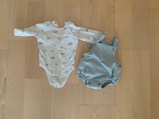 Conjunto Bebé Body y Peto