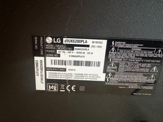 TV LG 49 4K UHD Smart TV 49UK6200PLA