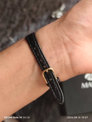 Reloj Saxon Dorado y Negro