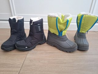 Botas de nieve Talla 31 (2 pares)