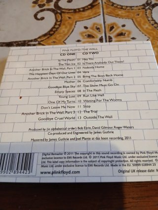 CD Pink Floyd The Wall
