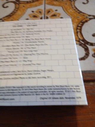 CD Pink Floyd The Wall