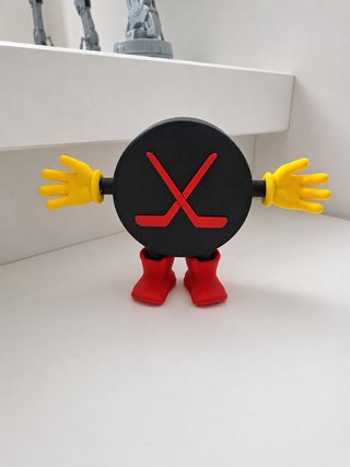 Puck Hockey Toy Story Figure