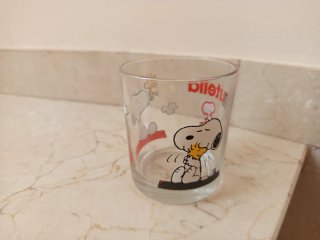 Vaso Nutella de Snoopy
