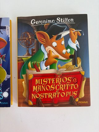 Due libri Geronimo Stilton