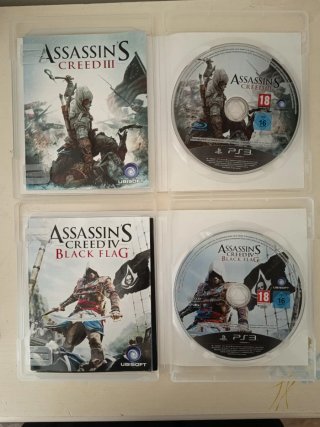 Pack PS3 Assassin's Creed III y IV