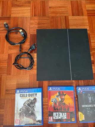 PS4 1TB + 2 Mandos + Juegos