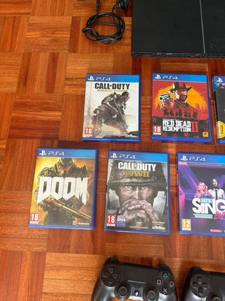 PS4 1TB + 2 Mandos + Juegos