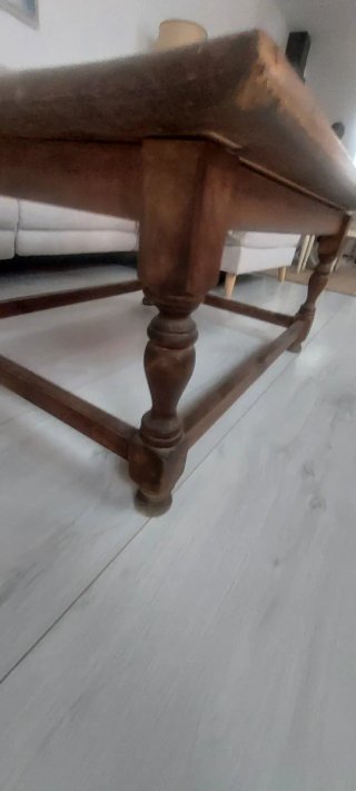 Mesa de madera rústica antigua ,de unos 150 años