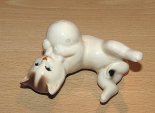 10 gatos miniatura algunos Bone China sello número