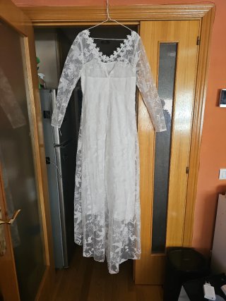 Vestido de Novia Encaje Blanco