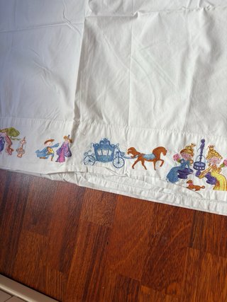 Juego cama zara home sabana+2 fundas almohada