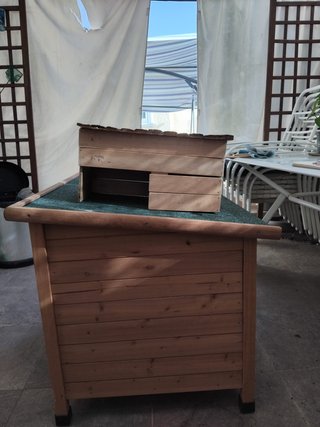 Caseta de exterior para mascotas