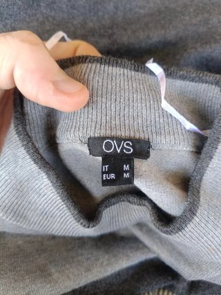 Vestitino grigio chiaro e scuro O.V.S.