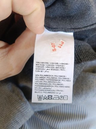 Vestitino grigio chiaro e scuro O.V.S.