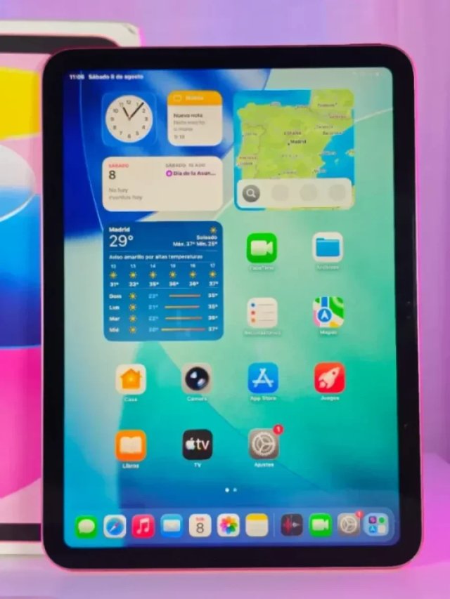 iPad 10ª Gen Rosa - Impecable