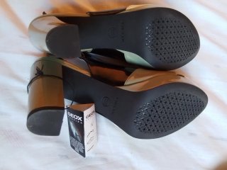 Sandalias "Geox Respira" Tacón. Cómodas, buenas.