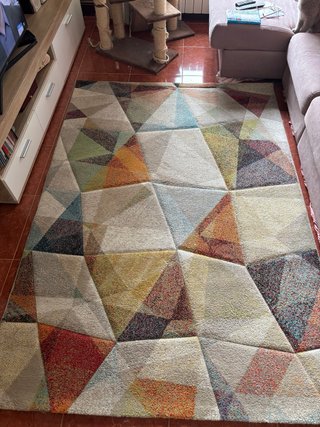Tappeto pelo corto 2,30x1,60 design geometrico