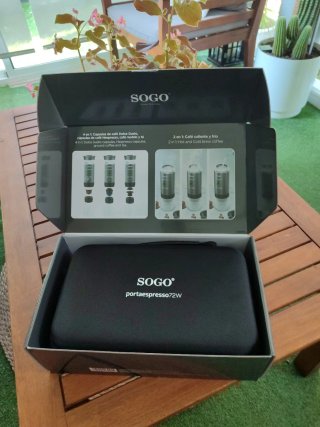 Cafetera Portátil SOGO 4 en 1 Recargable