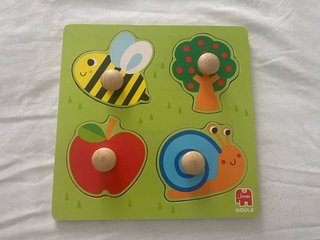 Puzzle madera Goula animales