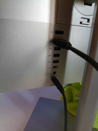 Monitor HP U28 4K Plata