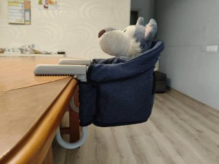 Silla infantil colgante y plegable