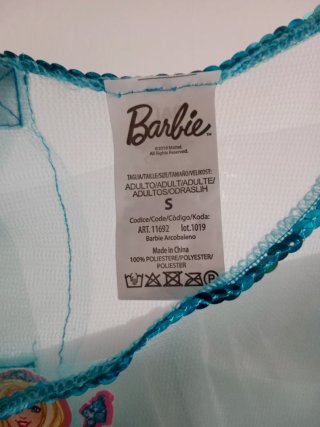 Disfraz Barbie Arcoíris