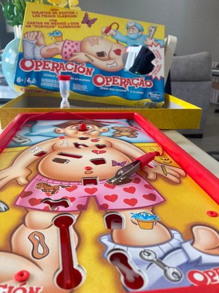 Operación Juego de Mesa Electrónico Hasbro