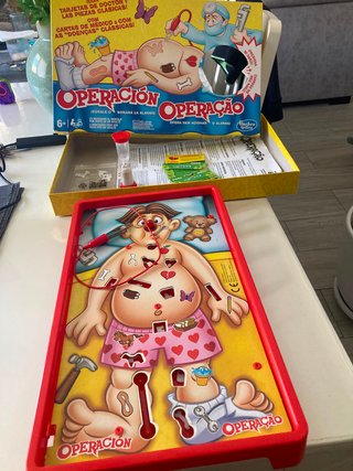 Operación Juego de Mesa Electrónico Hasbro
