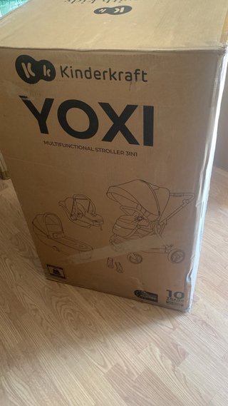 Silla de paseo Kinderkraft Yoxi 3 en 1 NUEVA