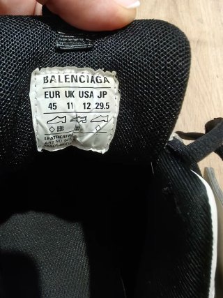 Zapatillas Balenciaga Beige y Negro Talla 45