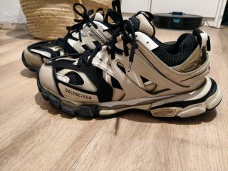 Zapatillas Balenciaga Beige y Negro Talla 45
