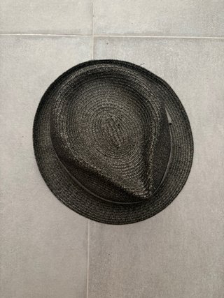Sombrero Panama/Fedora Stetson Negro/Gris