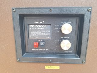 Altavoces Sansui SP-3500a vintage