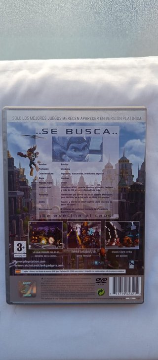 Juegos PS2 Ratchet & Clank Platinum PS2 PAL España