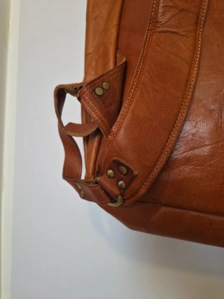 Mochila Cuero Berliner Bags Marrón