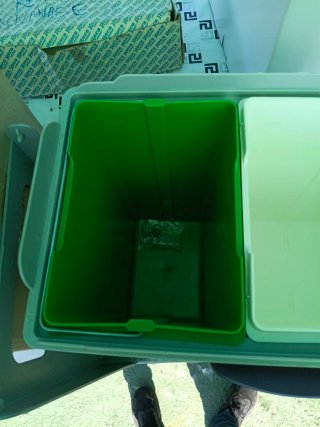 Cubo reciclaje cocina empotrable