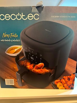 Cecotec Airfryer Negro - Cecofry Bombastik 6000