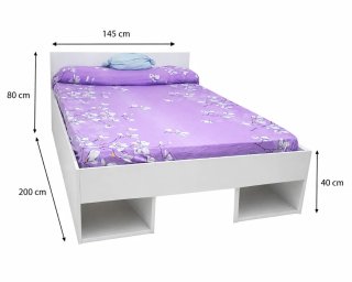 Cama de matrimonio de madera