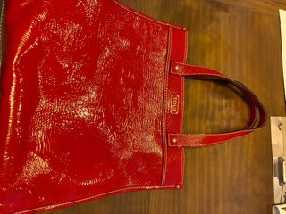 Bolso Tous Rojo Charol Original