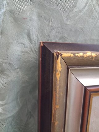 Quadro vintage da sistemare