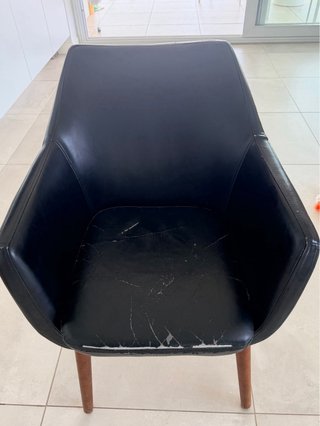 Butacas Polipiel Negras