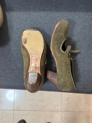 Tacones profesionales para bailar flamenco
