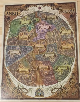 Juego Mesa Mundo Disco: Ankh Morpork
